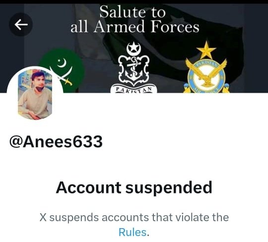 میرا ٹوئٹر اکاؤنٹ  افغانی اور ملک دشمن BLA BRA کی طرف سے بار بار رپورٹ کیا جا رہا ہے۔ آپ سب سے درخواست ہے کہ اس پوسٹ کو کمنٹ، ری ٹویٹ اور لائک کریں۔ اگر ابھی تک فالو نہیں کیا، تو پلیز فالو کریں۔ میں سب کو فالو بیک کروں گا، آپ کی سپورٹ بہت قیمتی ہے۔ شکریہ 💯"