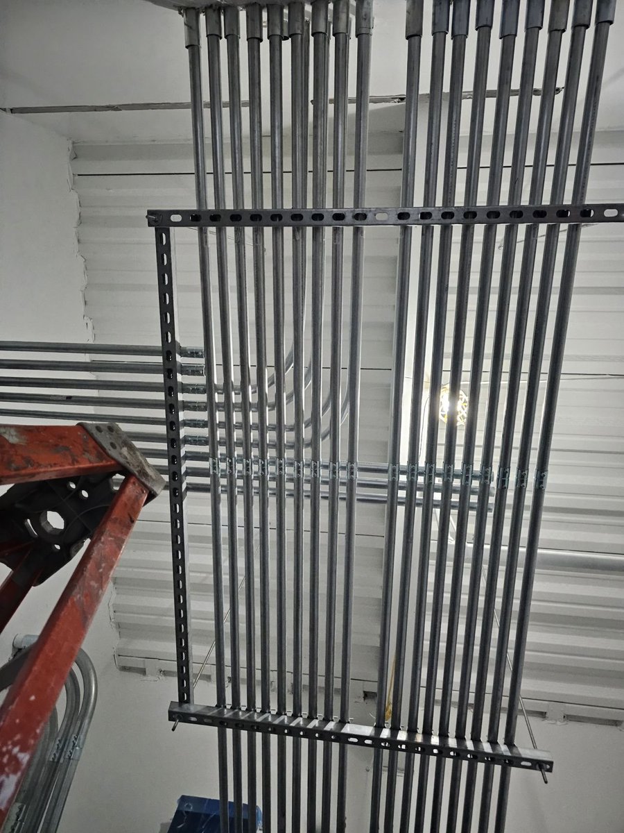 HaysElectrical's tweet photo. Transitioning from being on the field into an office has left my fingers itching to teach. As I expand my knowledge in project management, I make sure to still make time to teach apprentices about article 110.12 in the NEC code book: "Electrical equipment shall be installe". https://t.co/Nbq6bW05dm