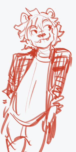 a quick lion