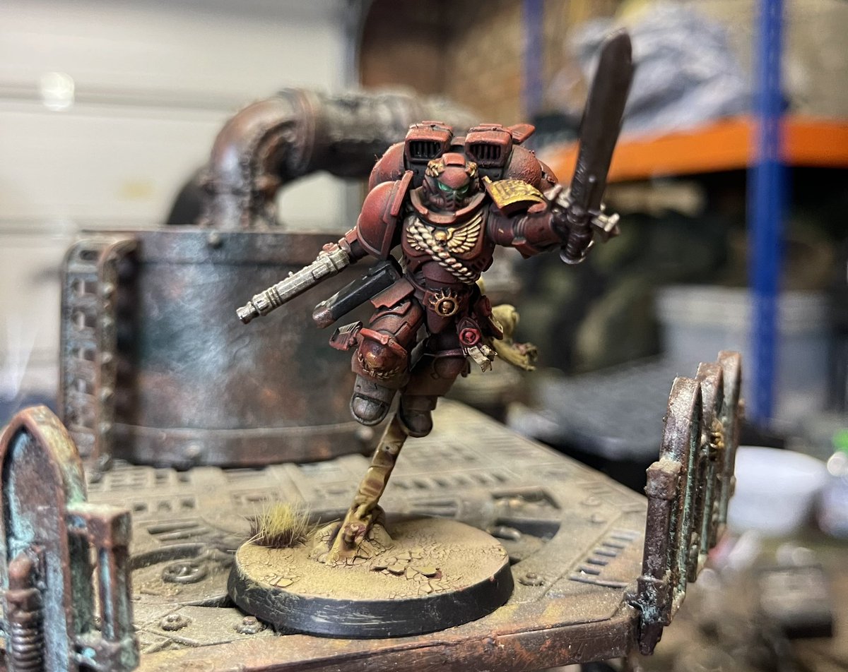 Inbetween bbq and beer managed to paint my first ever Blood Angel. 

Just need the new release next month and I can go Ham on being a plastic crack addict again.