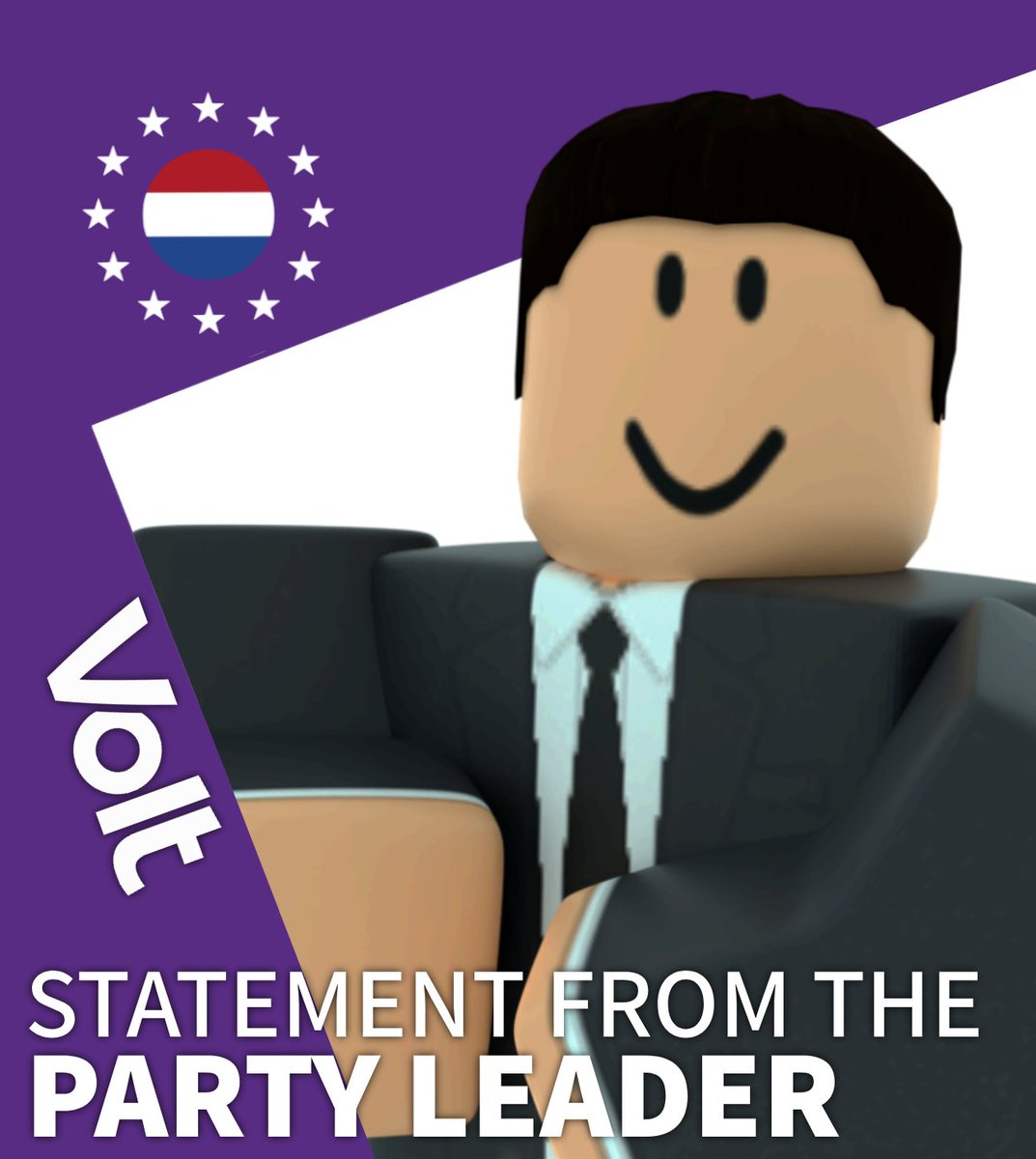 Volt Nederland ROBLOX tweet media