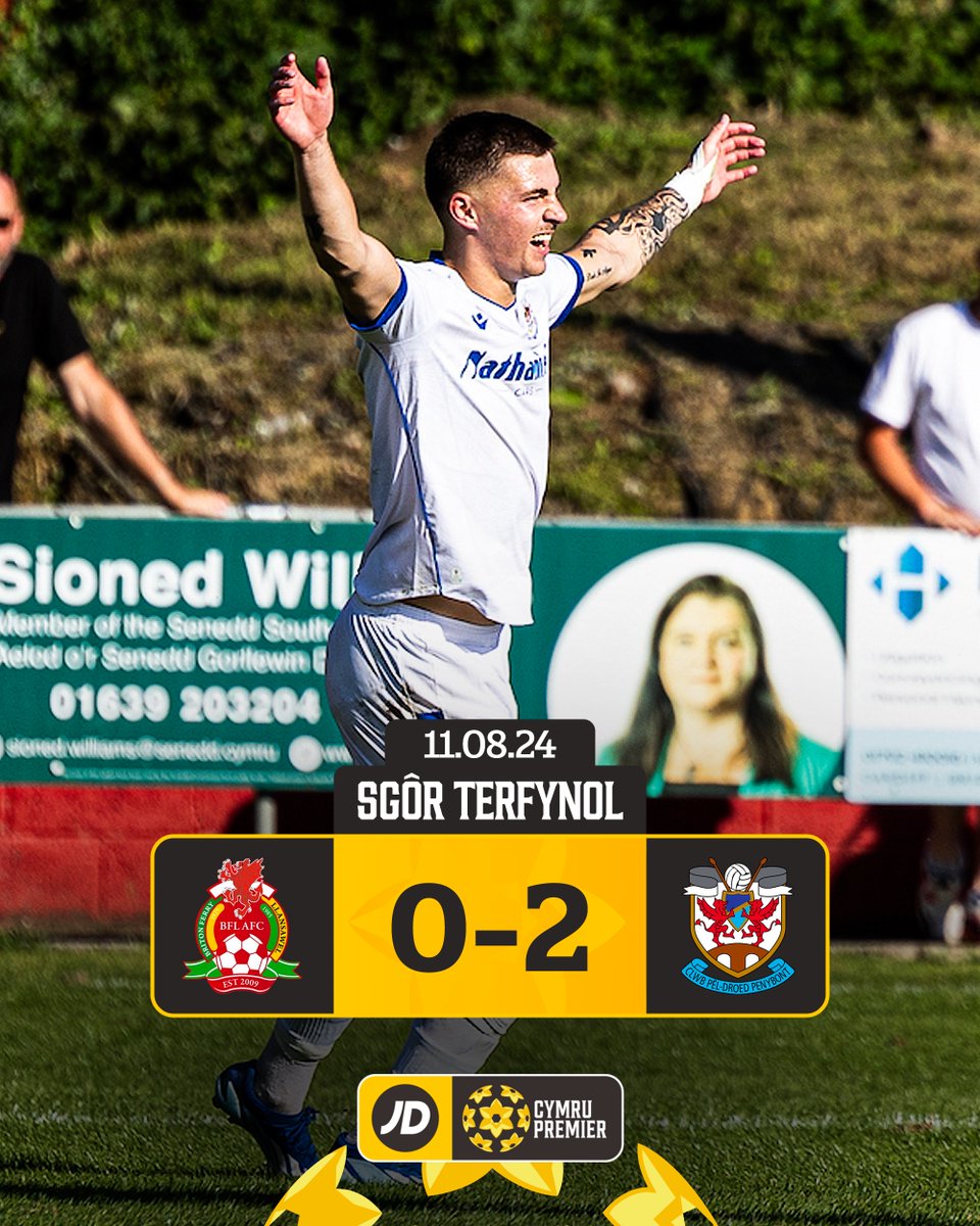CymruLeagues's tweet photo. It's all three points for @PenybontFC_ to round off the opening weekend! ✅

#JDCymruPremier https://t.co/HXo6U4KE42