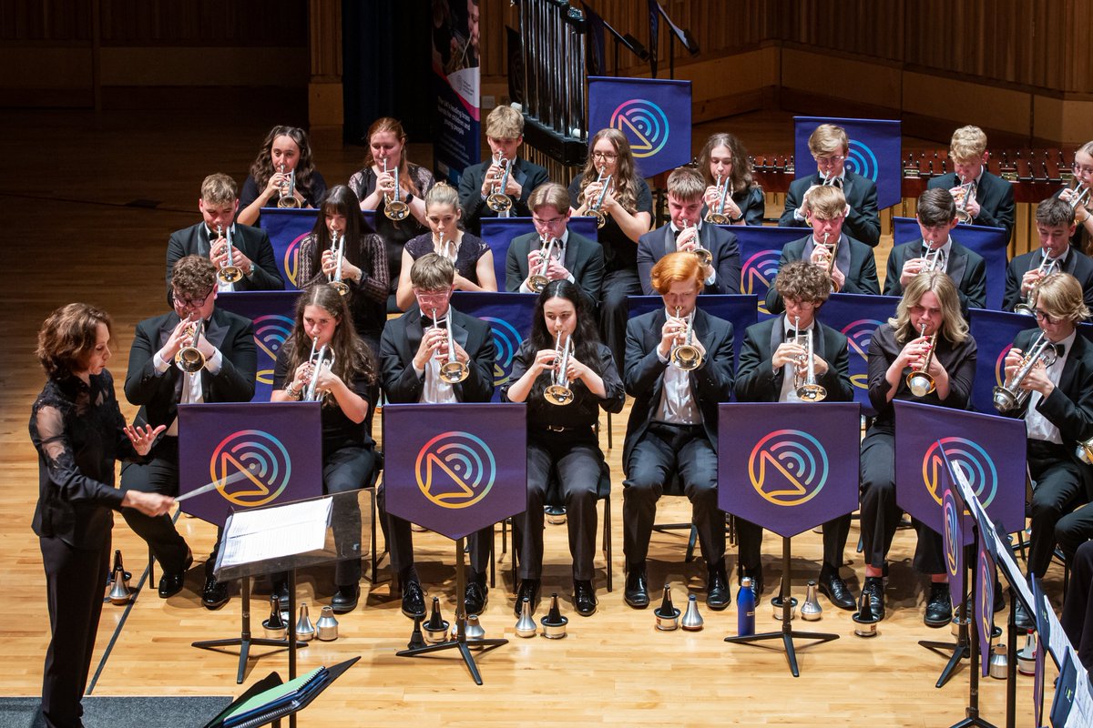 The National Youth Brass Band of Great Britain tweet media
