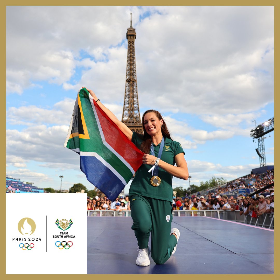OfficialTeamRSA's tweet image. 🇿🇦 Tatjana Smith will proudly carry the flag for #TeamSA at the Paris 2024 Closing Ceremony! 🌟 An incredible honor for South Africa!

📺 Tune in tonight at 20:15 on @SuperSportTV Channel 203 to watch the ceremony live!

#TeamSA #ForMyCountry #Olympics