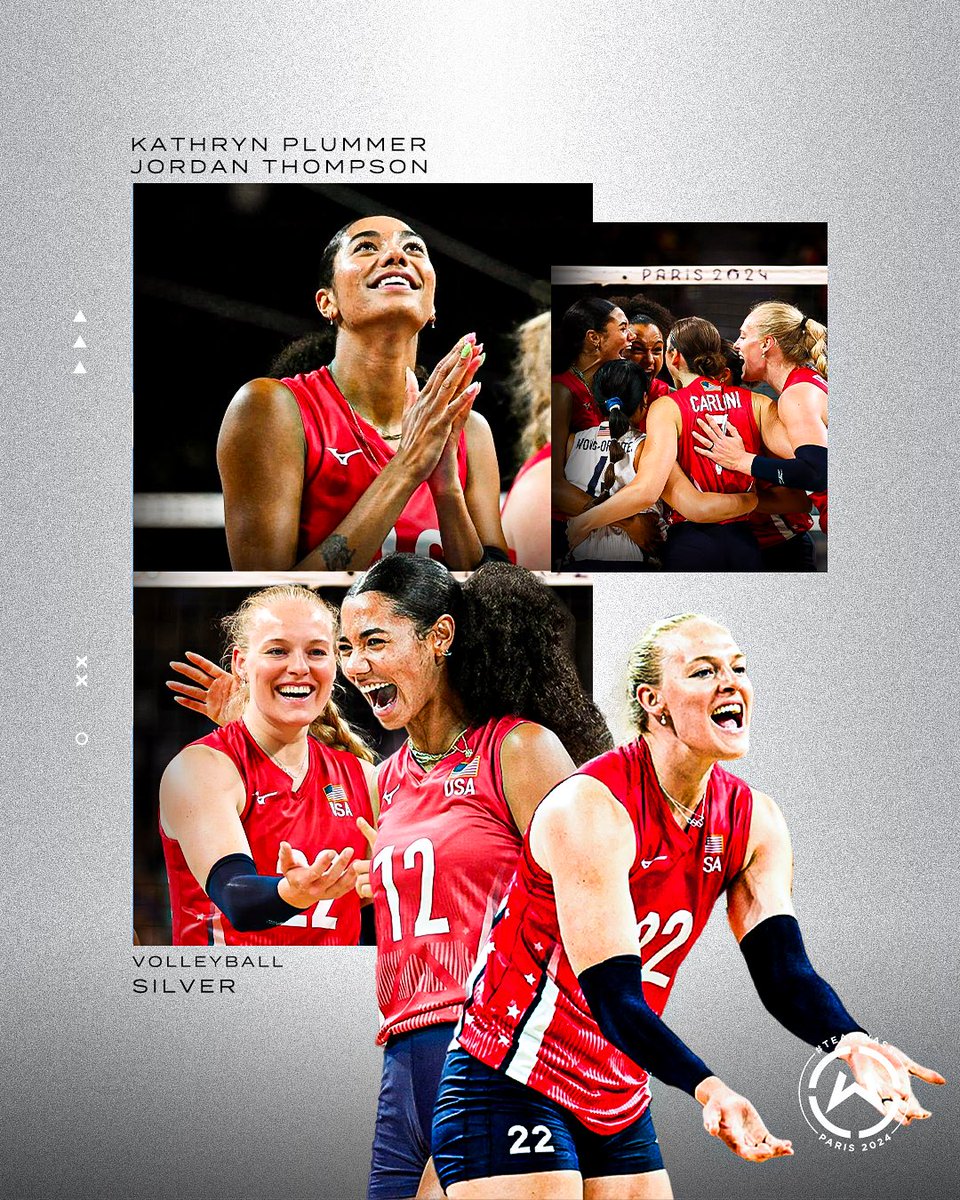 Wasserman (@wasserman) on Twitter photo 🥈 Congratulations to <a href="/plummdawgg/">Kathryn Plummer</a> and <a href="/jtomm19/">Jordan Thompson</a> , as they help <a href="/TeamUSA/">Team USA</a> secure silver at #Paris2024!
#TeamWassinParis 🥈 Congratulations to <a href="/plummdawgg/">Kathryn Plummer</a> and <a href="/jtomm19/">Jordan Thompson</a> , as they help <a href="/TeamUSA/">Team USA</a> secure silver at #Paris2024!
#TeamWassinParis