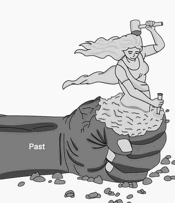 لا تكن سجينًا لماضيك أبدًا، لقد كان درساً وليس حياة ...