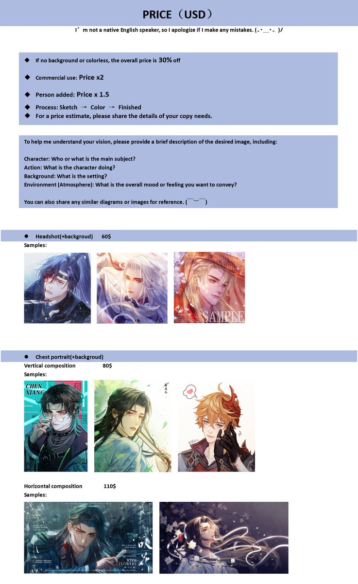 pu_laner's tweet image. 中文/日本語/Eng√
COMMISSION: OPEN (lanerpu@gmail.com )
微博/LOFTER/pixiv:@普兰儿
【转载】*标出处*不商用*ok~
【做头像、壁纸】请随意,感谢喜欢~
盗用禁止 侵权必究
I’m not a native English speaker, so I apologize if I make any mistakes. If have any questions, please PM me~