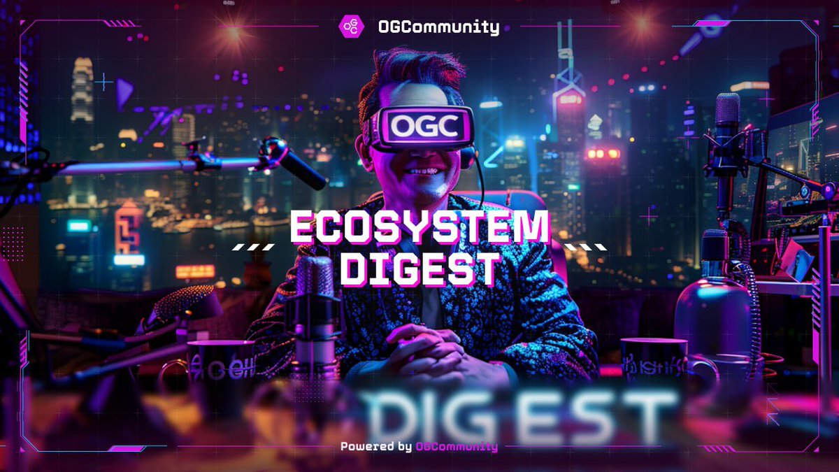 🎬 Ladies and gentlemen, welcome to OGCommunity! 🎬
It's time for our weekly digest: tune in to the waves of triumph and feel the power of Your achievements!

🔹 OGC App  - app.ogcom.xyz/bonuses/partne…
OGs, your activity is unbelievable — the mining speed is terrifying! Is everyone