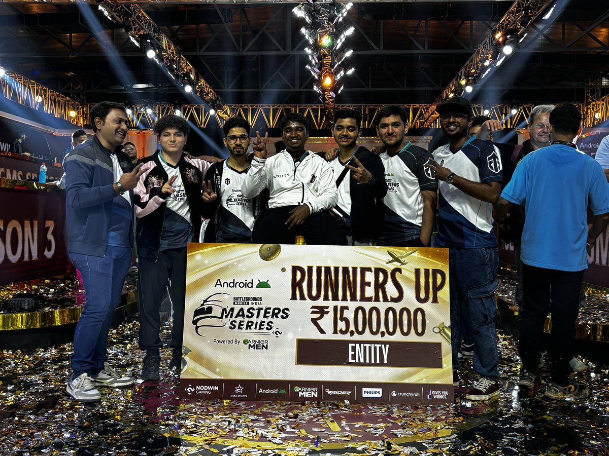 Nearly a month of battles ended in a podium finish🥈with highs and lows. 

We came so close, but incredibly proud of the boys. One Team, One Dream! #OneEntity🌪️