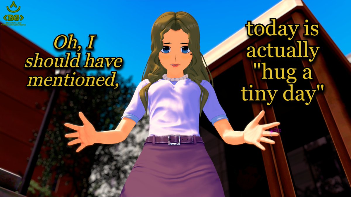 BracketsGuy's tweet photo. <"Hug a Tiny Day 2024"> #giantess #Hugatinyday https://t.co/w0h0Mcl1FY