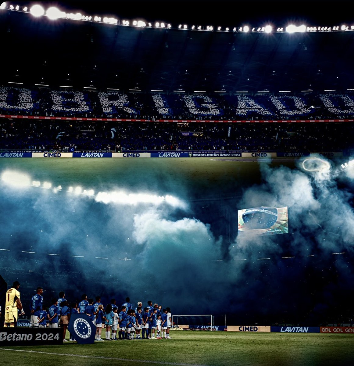 POR TODA MINHA VIDA VOU TE ACOMPANHAR. <a href="/Cruzeiro/">Cruzeiro 🦊</a> 💙🦊