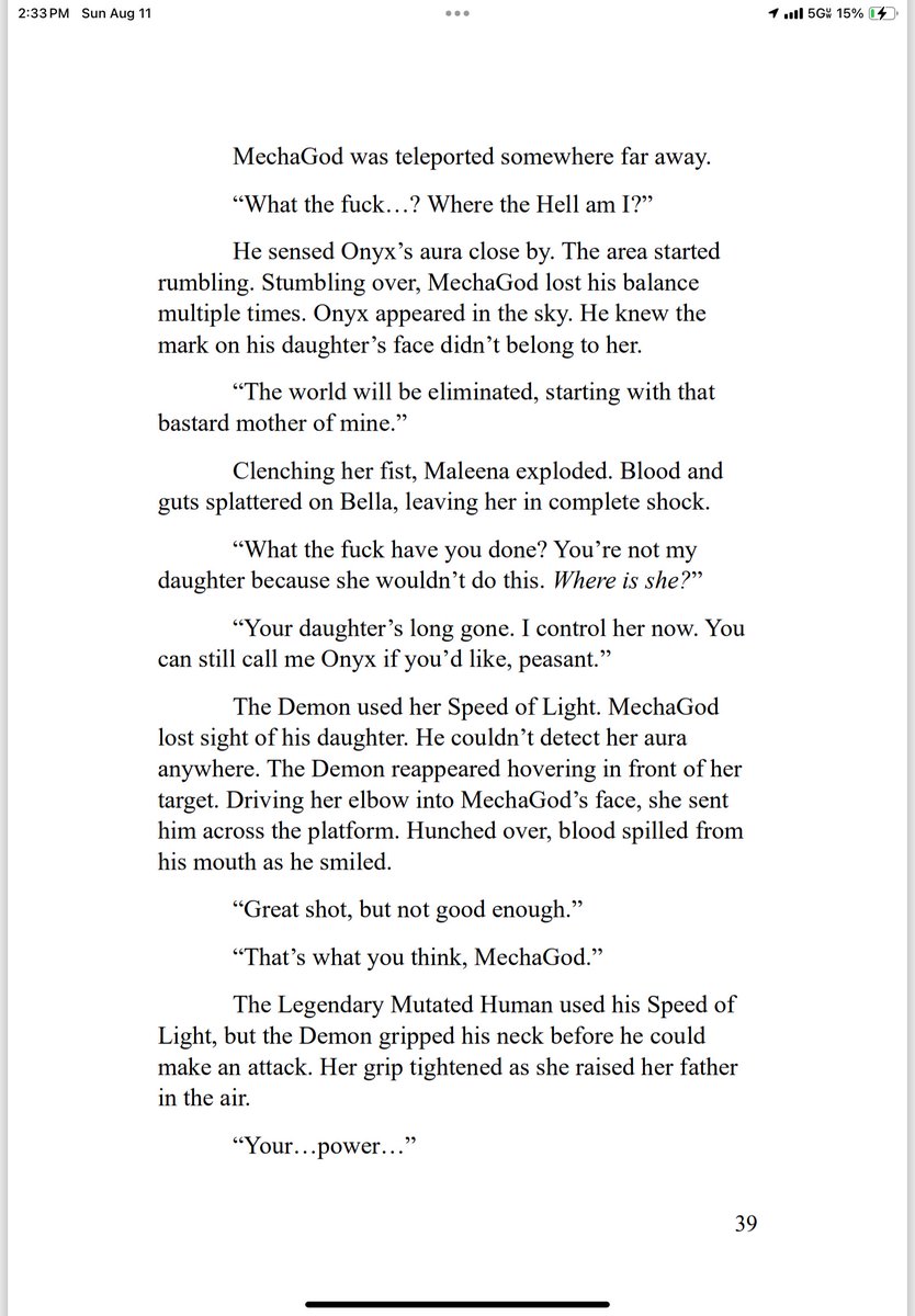 SirKingMecha1's tweet photo. Pages 39-41 of “Infe5tion”

#LiteratureSunday
#Infe5tion
#Cyborgs
#Darkness
#Parasites
#FinalInfection
#TheLegendAwakens
#Horror
#WIP https://t.co/z09ZTC3fui