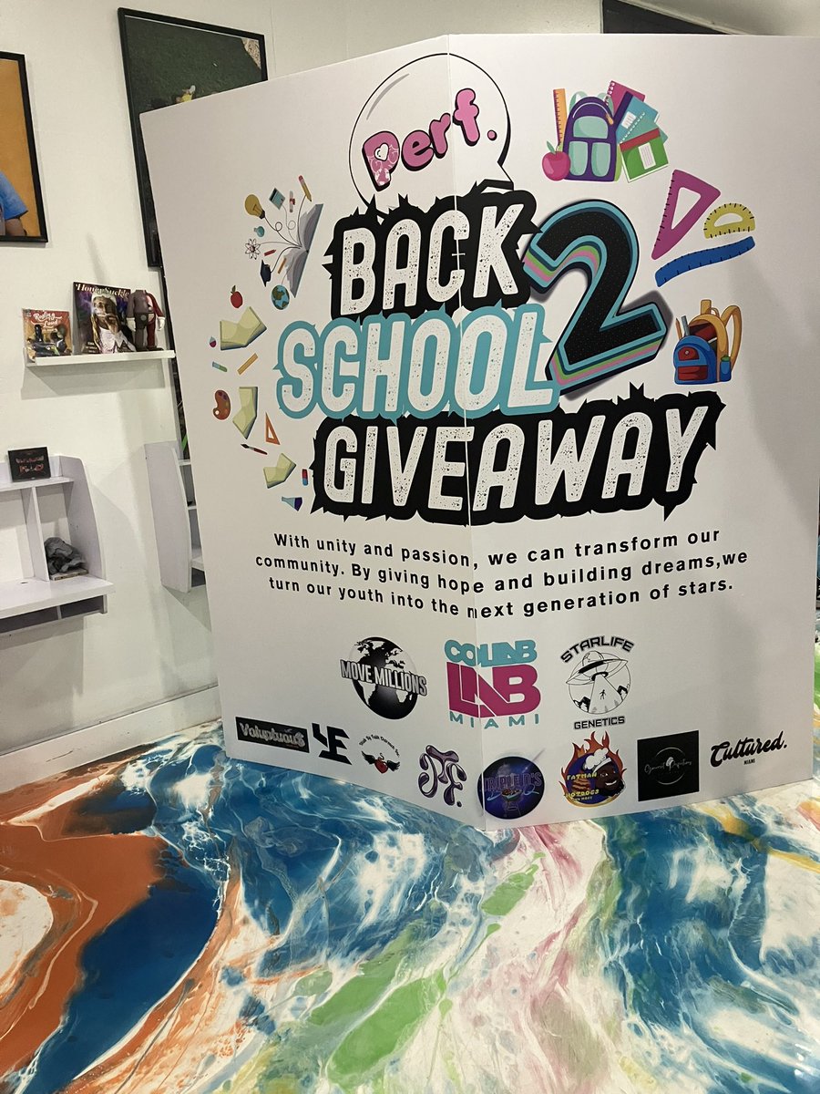 NickSpacely's tweet image. God is so Great 
Thanks to everyone who was involved 
The people who donated Volunteered 
Helped it was fun doing something cool for the youth 😎🙏🏿 #CollabLab #MoveMillions #SLG