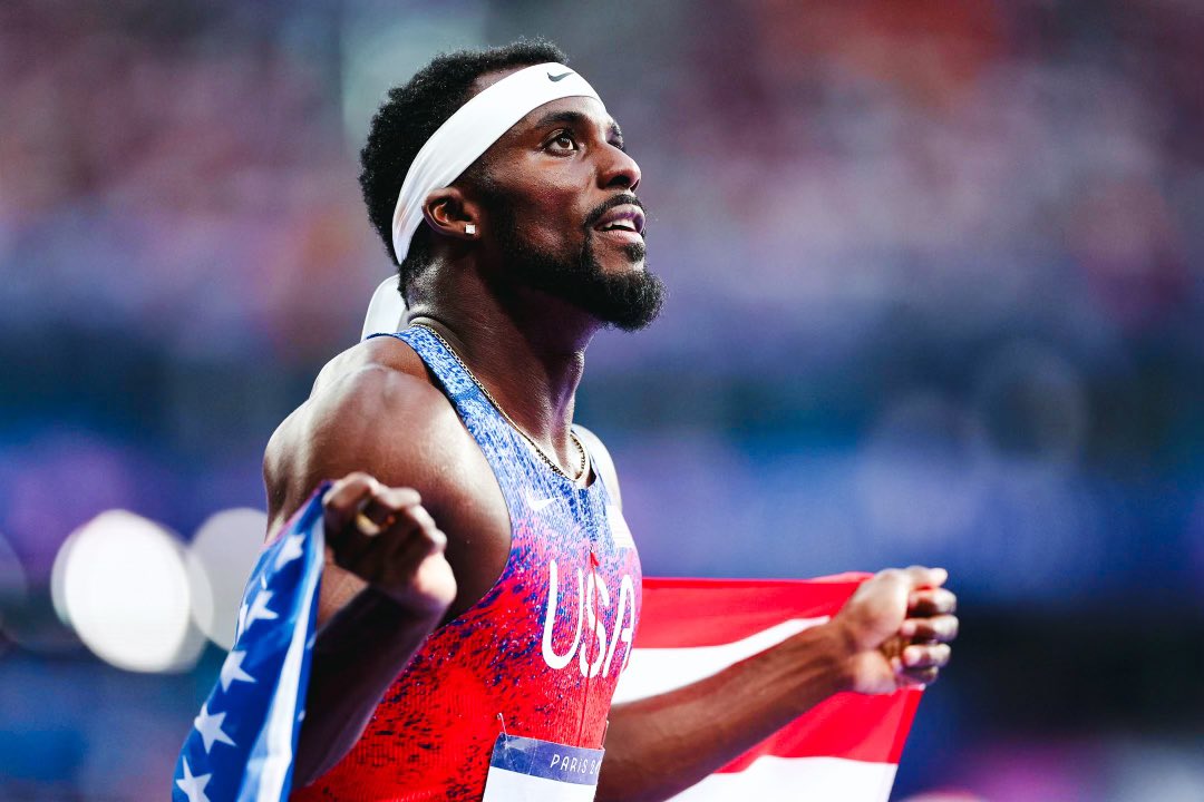 kenny_bednarek's tweet photo. 2x Olympian and 2x Silver Medalist. Representing my country and Team USA is an honor I’ll never take lightly. Competing in three events this year has taught me so much, and it’s only fueled my hunger for more. LA 2028 is in my sights and I’m aiming for one thing: 3 gold medals.

I’m filled with gratitude for this incredible journey. Walking onto the track and hearing the crowd roar my name every single time is a feeling I’ll never forget. The support I’ve received this year, whether in person, online or back home has been overwhelming in the best way possible. It was so much more than I could’ve imagined and it made me genuinely happy and deeply appreciative of all of you.

I’m especially thankful for my mom, my girlfriend, my family, my friends and everyone on my support team who believed in me and helped me reach this point. Getting here truly takes a team and the sacrifices made along the way are worth it when you have the right people beside you.

#Paris2024 #Olympics
