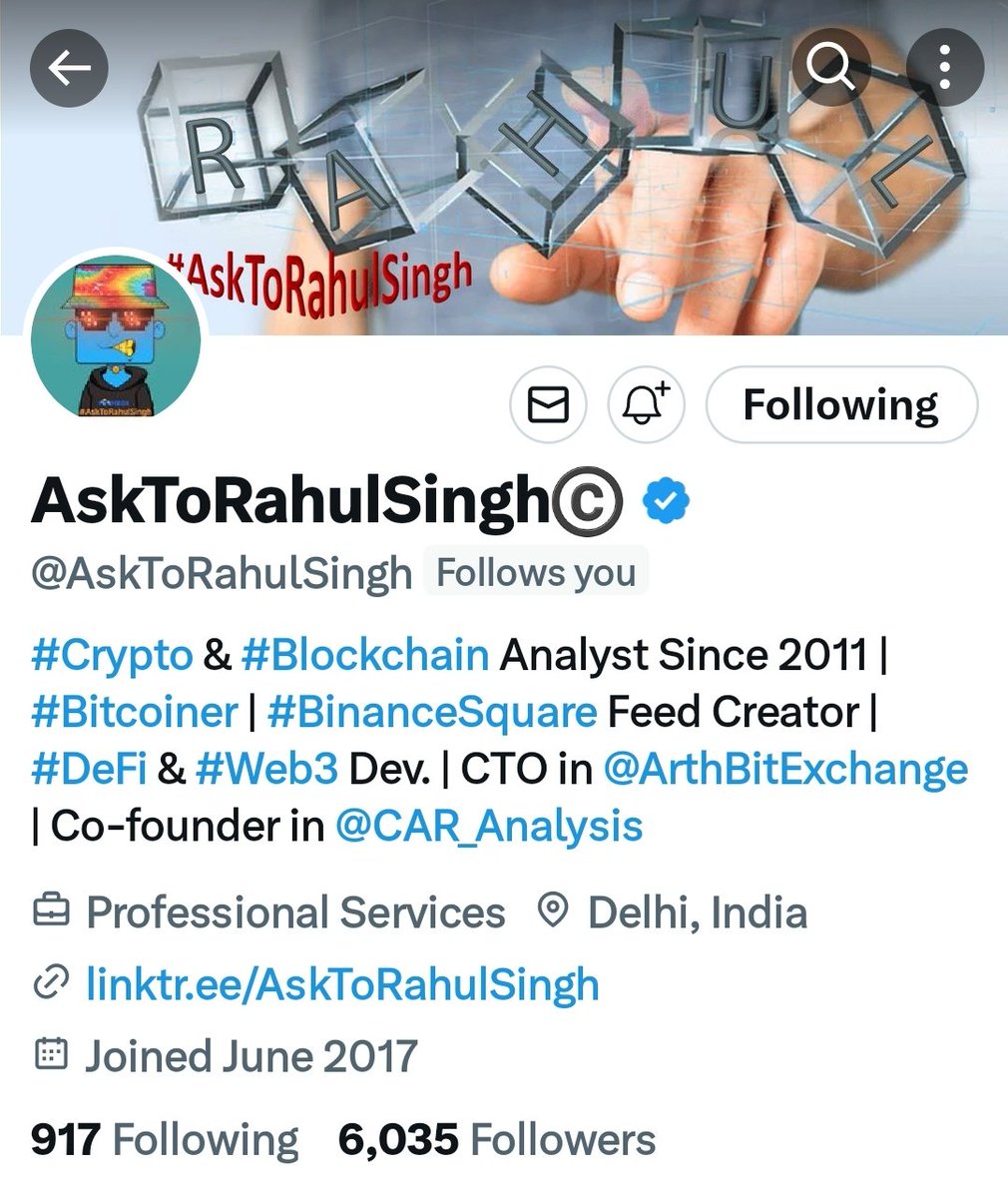 CAR_Analysis's tweet photo. Someone today hacked already @AskToRahulSingh twitter (X) account.

#AskToRahulSingh trying to recover it with help of @Support services of X via mails.

So, all Followers &amp; Crypto community members, please don't reply to any anonymous DM by this account at present.

Thanks 🙏 https://t.co/0liAq8VjoL