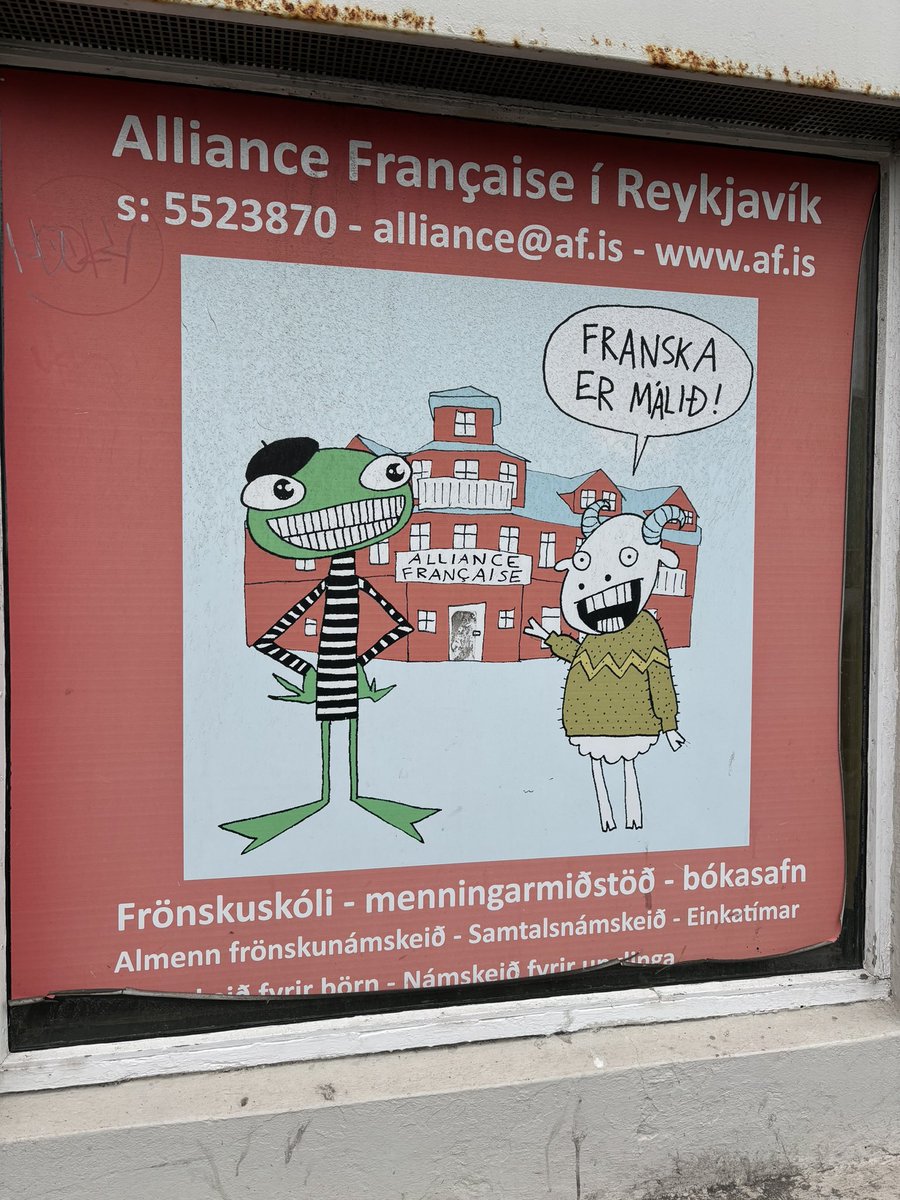 Spotted in Reykjavik. 👀