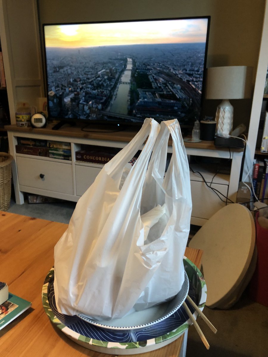 Kate_Travels's tweet photo. Bronze medal at least I reckon for racing out and back to grab takeaway in time for the start of the end of the Olympics #closingceremony  #PleaseDontEnd https://t.co/eZkm1Cbe4Q