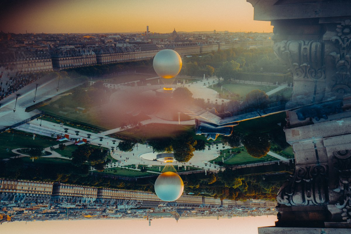 Paris2024's tweet photo. Sous le Ciel de Paris, la Flamme Olympique a brillé de mille feux. Il est temps de la ramener au Stade de France pour clore nos Jeux Olympiques de #Paris2024 !

Under the Parisian sky, the Olympic Flame shone brightly. It's time to bring it back to the Stade de France to close our #Paris2024 Olympic Games!

📸 Paris 2024 / @OdieuxBoby