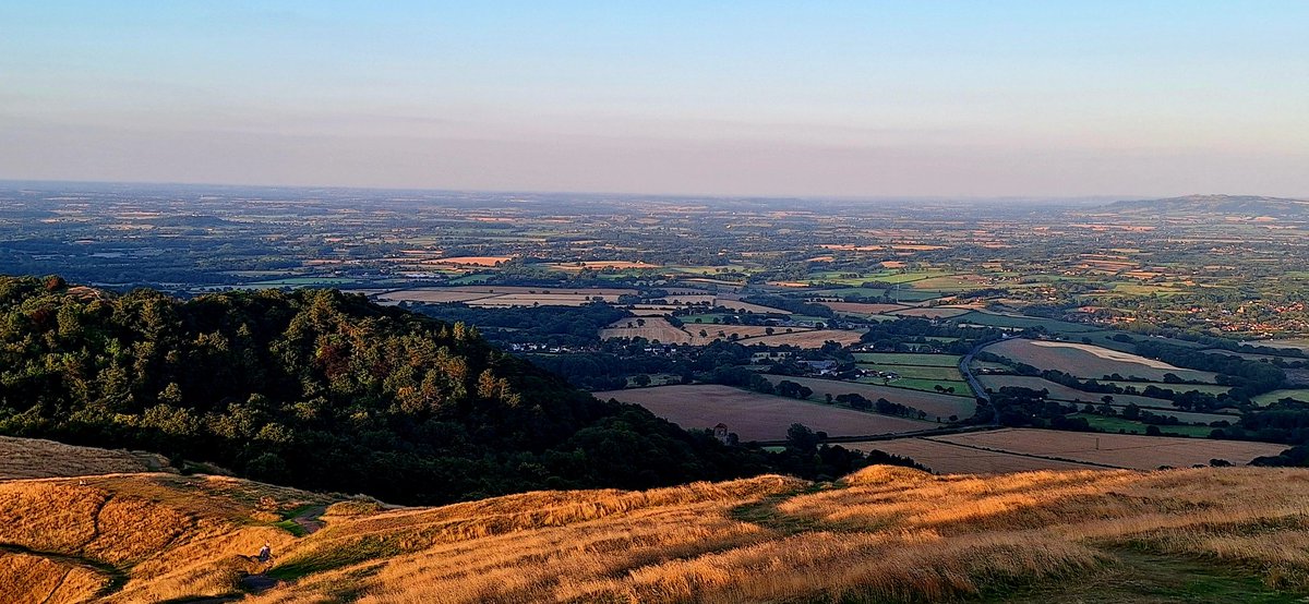 Beautiful evening in the Malvern Hills
