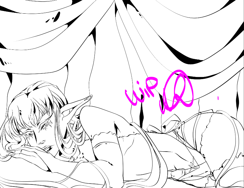 AfterDarkDami's tweet photo. #nsfw ver of my Tsune #wip #daminsfw https://t.co/4cGTJ4h5pC