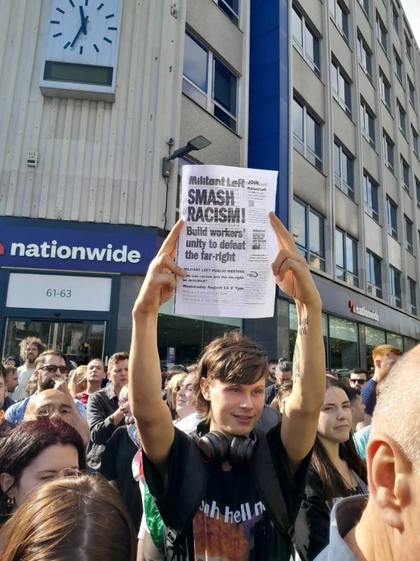 Tens of thousands rally in towns and cities across Britain and North of Ireland against far right -READ MORE - is.gd/tDB2wT