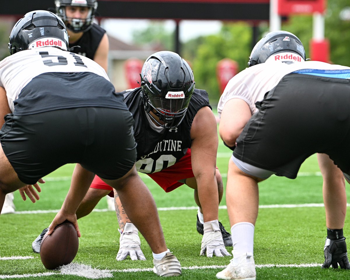 RavenFootballBC's tweet photo. Practice 1 ✅ https://t.co/Ixk8wt3RDX