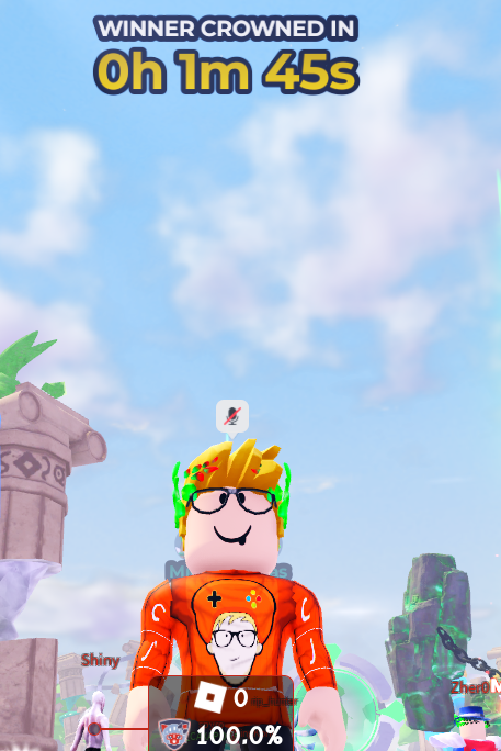 cjchurcher1's tweet photo. @KreekCraft @lanaraee_ @MrNightfoxx @Bloxy_News not done yet mate https://t.co/PtBwsbymLR