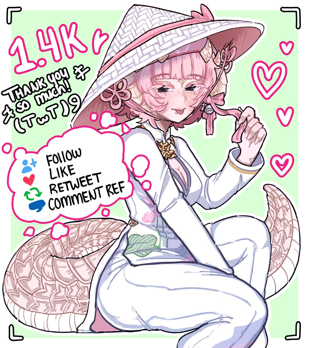 Velmonair's tweet photo. ✨🍓ART RAFFLE 🍓✨

Rules:
👤Follow!
❤️🔁 Like &amp; Retweet!
💬 Comment your blorbo! (opt. sfw only!)

🏆2 WINNERS! will get a full color half body! 
🗓️Ends: Aug 24th! 

THANK YOU SO MUCH FOR YOUR SUPPORT 🙌🥹 https://t.co/apo68LWg5f