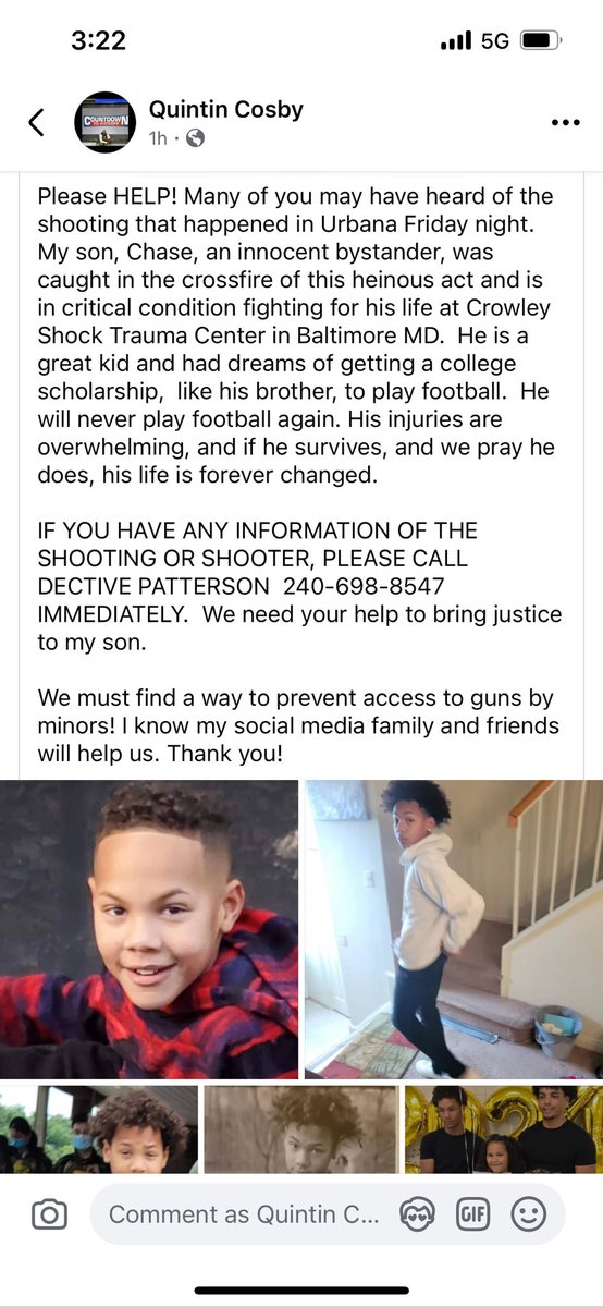 CoachQ_SV's tweet photo. #PrayForChase๐๐๐พ๐๐พ๐๐พ https://t.co/hqNGqCAFxF