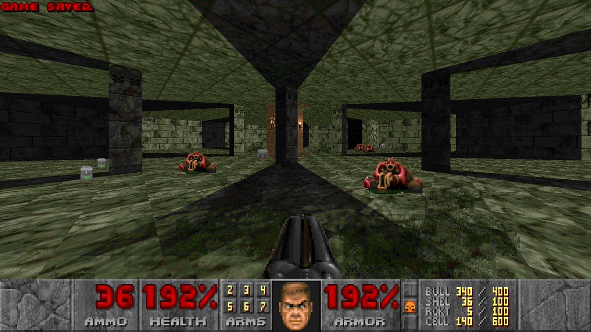 sajbear666's tweet image. Playing Master Levels for Doom 2, with the new release from @NightdiveStudio and WOW, Black Tower by Sverre André Kvernmo (Cranium) is super mega awesome!! I did NOT expect that from a map in 1995!!! I was BLOWN away!!! 😍