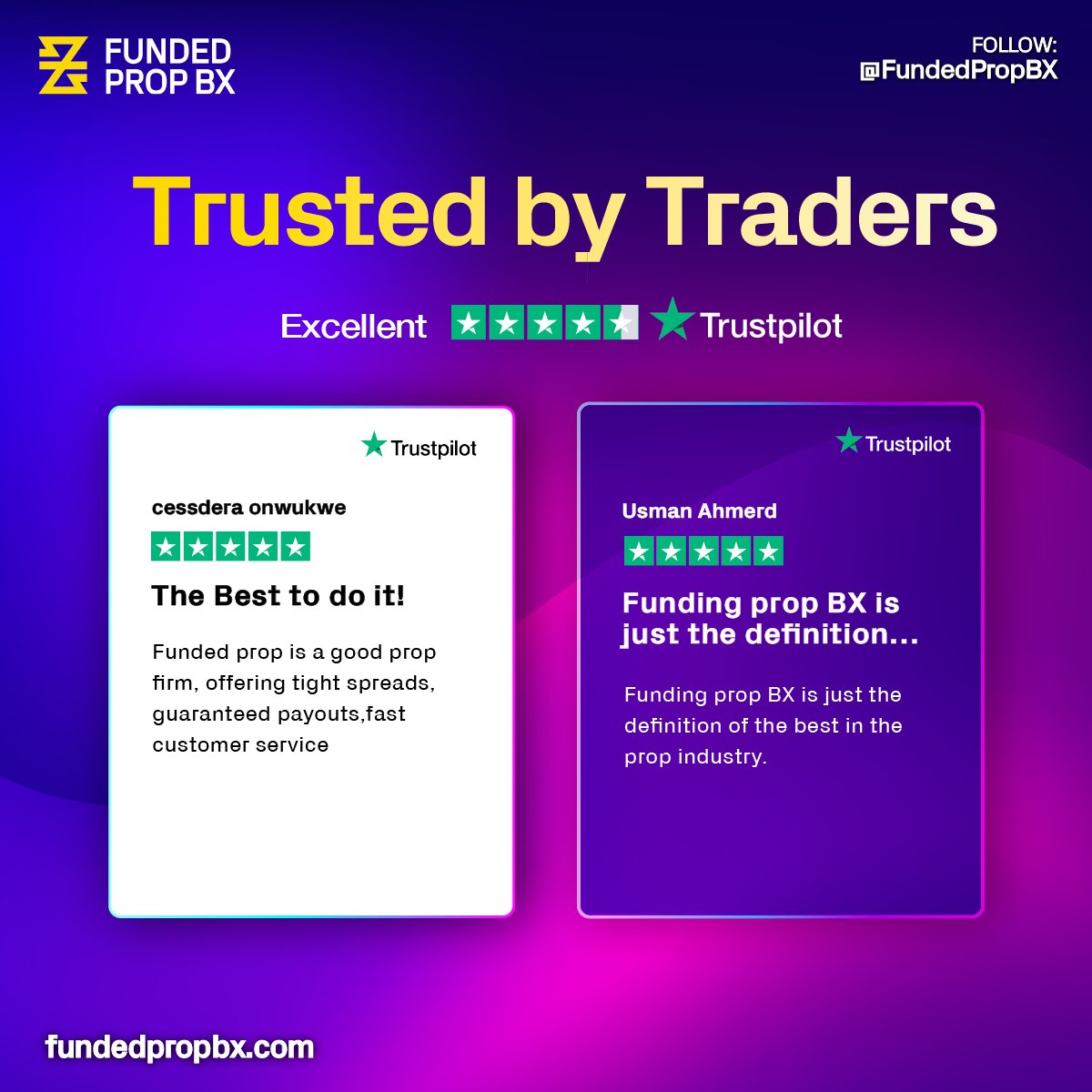 Funded Prop BX tweet media