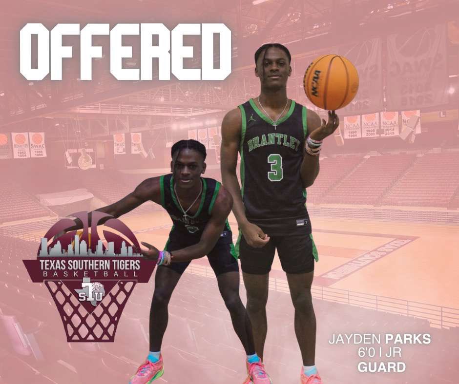 Blessed to receive another D1 offer from Texas Southern University after a great talk with Coach Johnny Jones! I would like to say thank you to my coaches <a href="/coachparks23/">Andre Parks</a> <a href="/jnine0551/">j-cal</a> and Coach Marvin Smith. Also thank you to my aau coach and trainer <a href="/ChuckPerson5/">Chuck Person</a>!