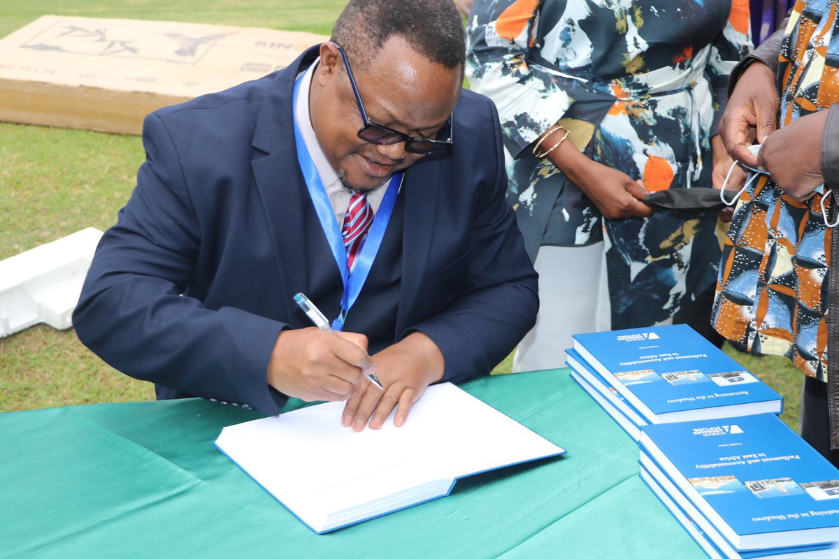 itskipronoh's tweet photo. Three years ago, Tundu Lissu came to Kenya to launch his book because Tanzanian authorities would not allow him to hold such events. Tundu Lissu was shot 16 times in 2017 when he was the MP by the late Magufuli, requiring almost 20 surgeries. He is alive today because of the Nairobi Hospital and Kenyans who donated blood. He is our own! #FreeTunduLissu