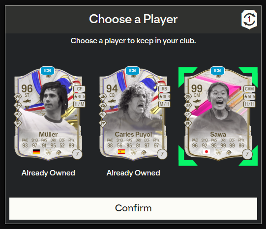 Lewk_io's tweet photo. @EASFCDirect Thanks EA - for once https://t.co/6hCy0FgQ7W