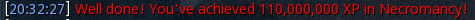 SmallJackRS's tweet photo. 110m Necromancy https://t.co/3RfpIkL7wV
