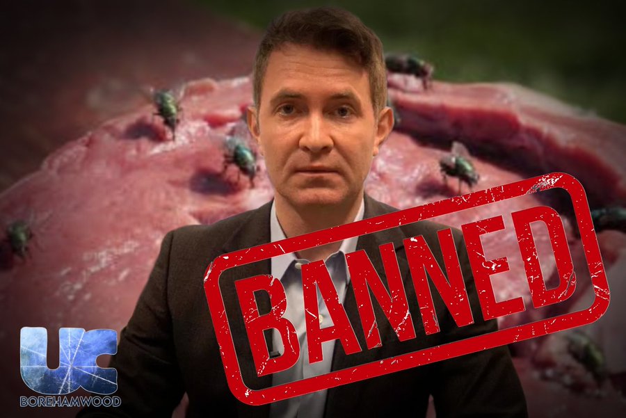 Borehamwood University have banned Douglas Murray, now it is time for the UK to ban him, so that he can live out his days in the USA with Elon Musk.