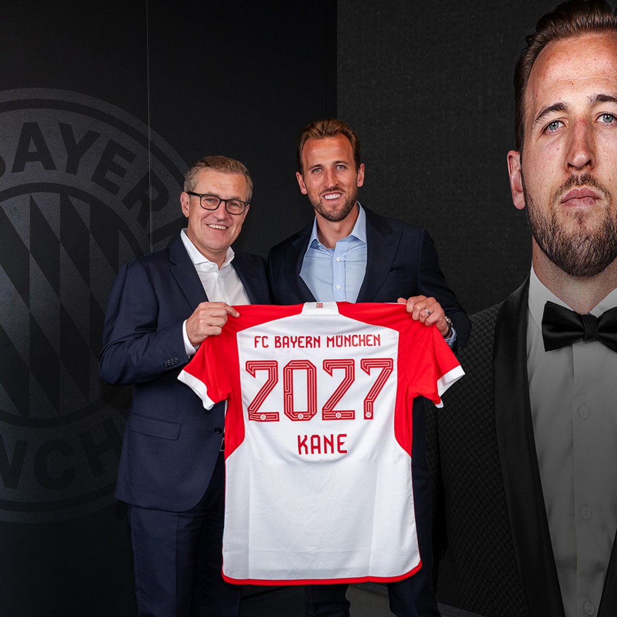 On this day last year, Harry Kane joined FC Bayern 🔴⚪
