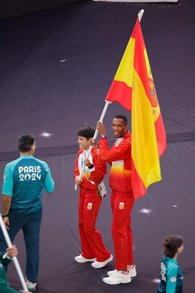 Estos dos 🤩

🥇🥈 María Pérez, oro en el maratón de marcha por relevos mixto y plata en los 20km marcha.

🥇 Jordan Díaz, oro en el triple salto.

𝑯𝑰𝑺𝑻𝑶𝑹𝑰𝑨 𝑽𝑰𝑽𝑨 𝑫𝑬𝑳 𝑶𝑳𝑰𝑴𝑷𝑰𝑺𝑴𝑶 𝑬𝑺𝑷𝑨𝑵̃𝑶𝑳

#ParisRTVE11A #Paris2024 #AuRevoirParisRTVE
