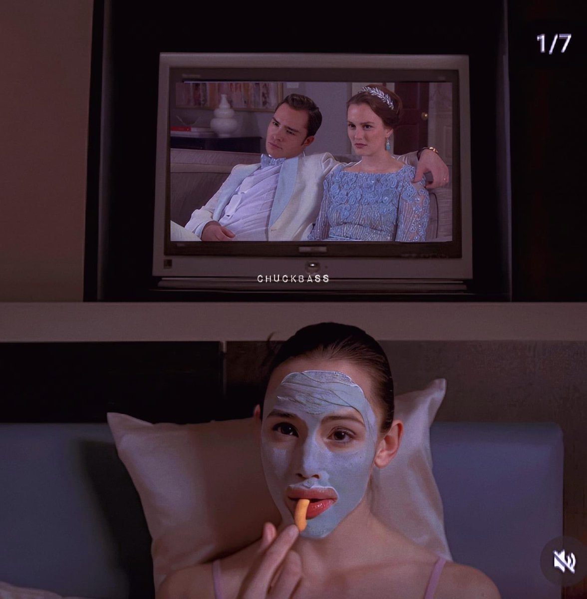 ver Gossip girl por milésima vez claro q se me hace una fantástica idea