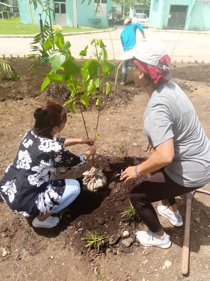 #PorGranmaLoMejor. A punto de concluir la reanimación del área exterior y recuperación de la vitalidad de salas y otros servicios en el Hospital Provincial Carlos Manuel de Céspedes. Gracias a todos los que dejan aquí su positiva huella. #CubaPorLaSalud