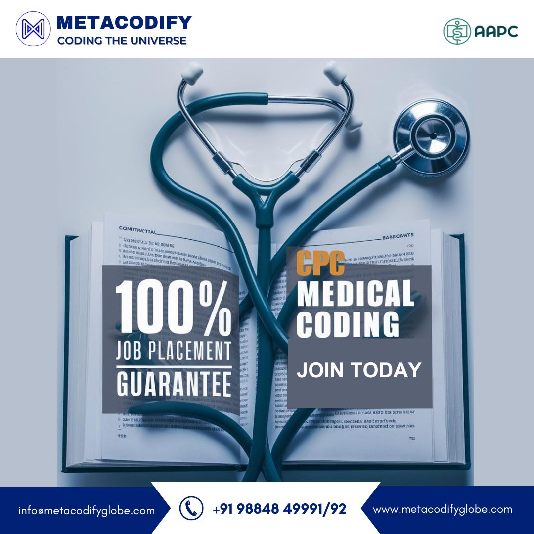 Metacodify's tweet image. Transform Your Future with Our CPC Medical Coding Course!

Don’t miss out—enroll now and start your path to success in healthcare! #MedicalCodingTraining #CPC #Metacodify #AAPC #HealthcareCareers #MedicalBillingAndCoding #CareerDevelopment #MedicalCoders #HealthcareOpportunities
