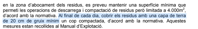 Avui diumenge el front hauria d'haver estat cobert amb 20 cm de terra per complir l'autorització ambiental que <a href="/PreZero_ES/">PreZero España</a> incompleix. Què fareu al respecte <a href="/HoPierola/">Els Hostalets de Pierola</a> <a href="/accioclimatica/">Assemblea d'acció climàtica</a> <a href="/agentsruralscat/">Agents Rurals</a>? Cal esperar que un d'aquests incendis mati algú?