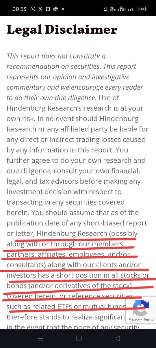 alokdubey1408's tweet photo. #HindenbergReport #Hindenberg
#UppercircuitTomorrow
अबकी बार.....
चोर
हिडंनबर्ग की नहीं....
बल्कि...
हिंदुस्तान के
" वार "
करने की बारी है.......!
😎🇮🇳
#Paris2024
#HindenbergBackFires #HindenburgReport https://t.co/agP9NAlMqV