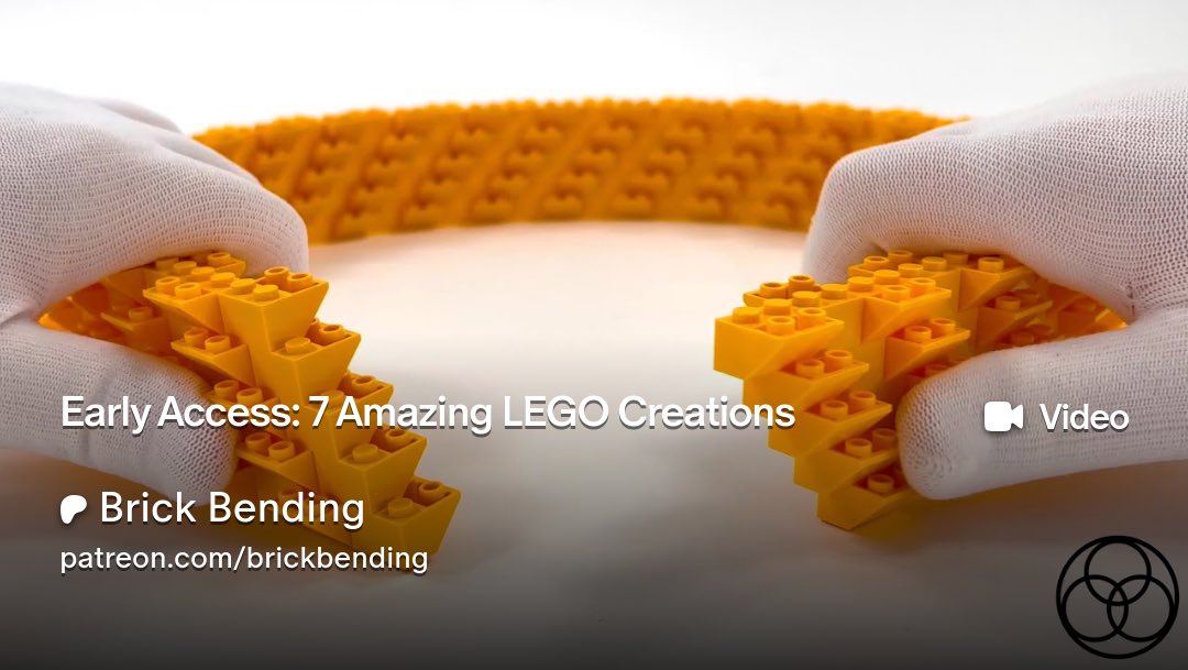 My latest video is complete. My patrons get early access, as well as exclusive access to a build process video walking through these creations, a little background, extras, some old school show and tell, and an exploration of how these videos come together.