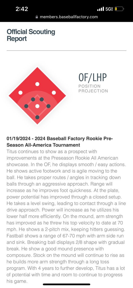 Pre-Season rookie All-American Tournament <a href="/IMGAcademy/">IMG Academy</a> <a href="/BaseballFactory/">Baseball Factory</a>