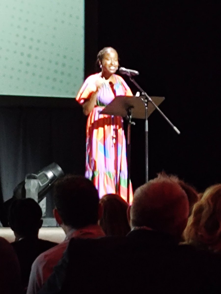 What a great job by <a href="/TheAmandaGorman/">Amanda Gorman</a>, American poet and activist and first person to be named National Youth Poet Laureate.