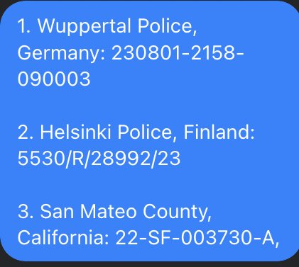 StephensonAlert's tweet image. Other arrest records including in California, Germany and Finland