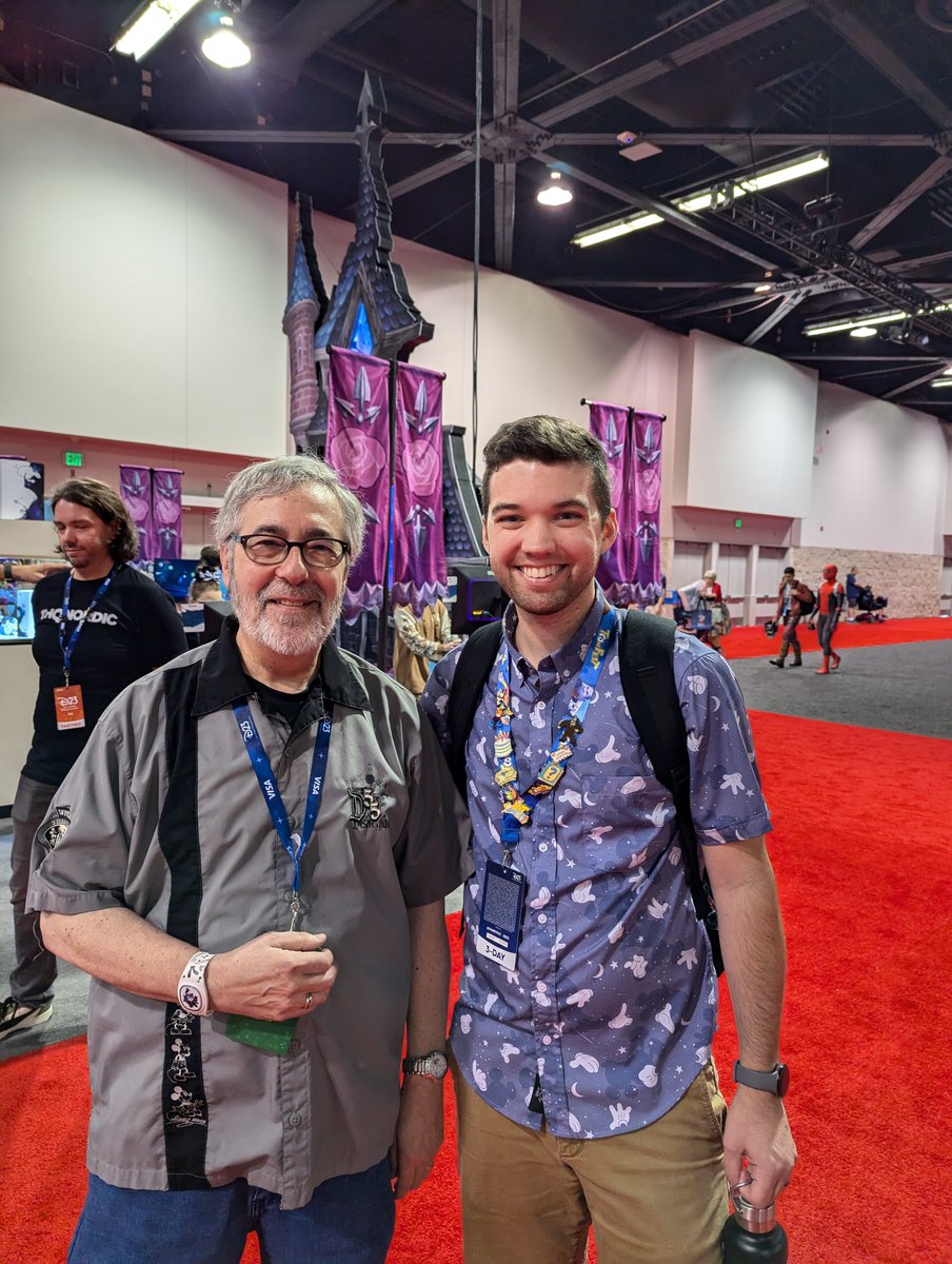 Joey Ziolkowski (@joeyzio_) on Twitter photo I had the pleasure of meeting two inspiring game designers who crafted two generations of one of my favorite games: Creative Director of Epic Mickey, @Warren_Spector, and Creative Director of Rebrushed, Jason Mallett!
Super excited to play more. <a href="/THQNordic/">THQ Nordic</a> #D23Rebrushed I had the pleasure of meeting two inspiring game designers who crafted two generations of one of my favorite games: Creative Director of Epic Mickey, @Warren_Spector, and Creative Director of Rebrushed, Jason Mallett!
Super excited to play more. <a href="/THQNordic/">THQ Nordic</a> #D23Rebrushed