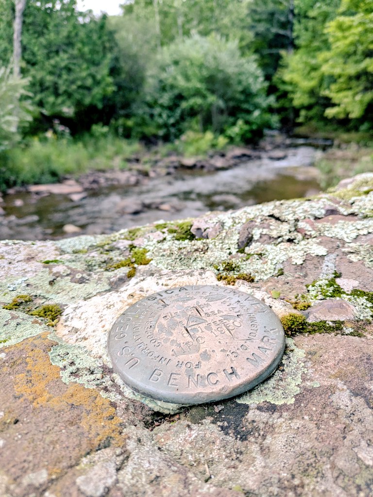 We're GIS specialists, of course we take pictures of every survey marker we see!