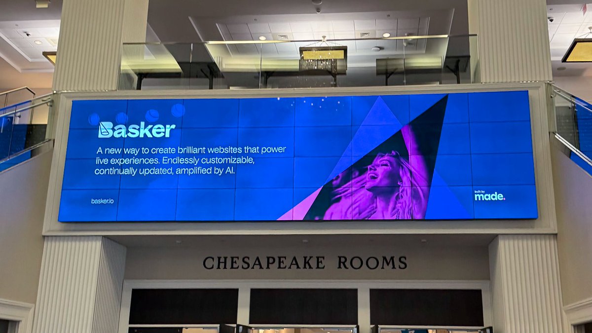 BaskerHQ's tweet photo. We're in Washington D.C. for #TLCC2024. Drop by the @MadeHQ table in the Sponsor Zone to learn more about Basker and arrange a demo. https://t.co/my0zX4smhp